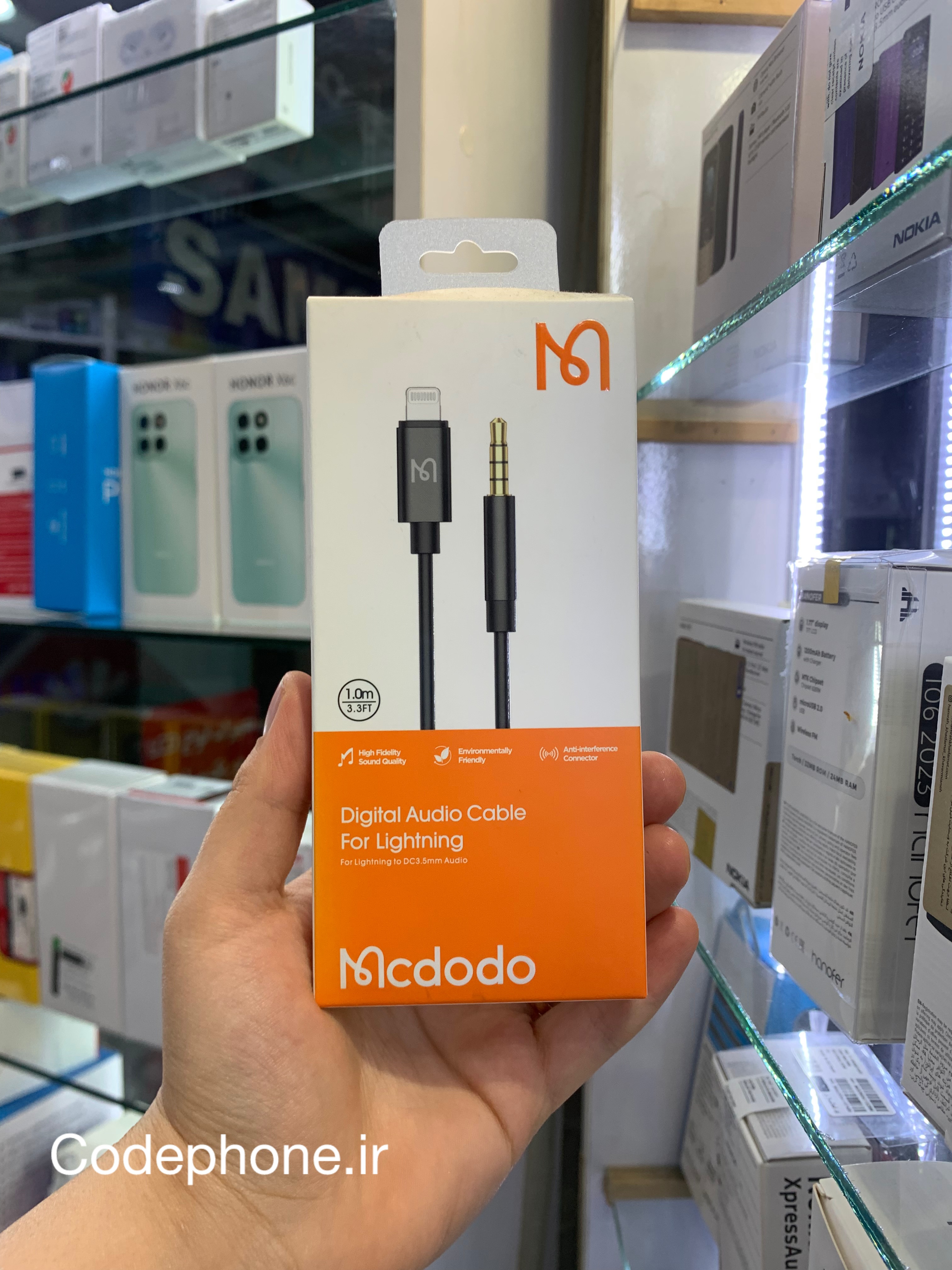 AUX Lightning مارک Mcdodo آیفون